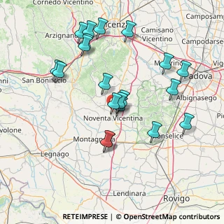 Mappa Via Massignane, 36025 Noventa Vicentina VI, Italia (15.2375)