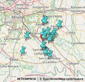 Mappa Zona industriale, 26855 Lodi Vecchio LO, Italia (8.68625)