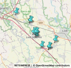 Mappa Zona industriale, 26855 Lodi Vecchio LO, Italia (2.80273)