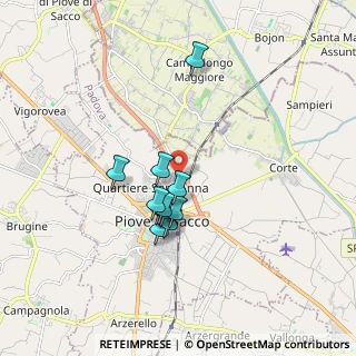Mappa Via Foscolo Ugo, 35028 Piove di Sacco PD, Italia (1.35727)