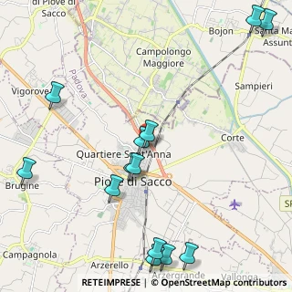 Mappa Via Foscolo Ugo, 35028 Piove di Sacco PD, Italia (2.75538)