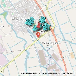Mappa Via don Primo Mazzolari, 27015 Landriano PV, Italia (0.3)