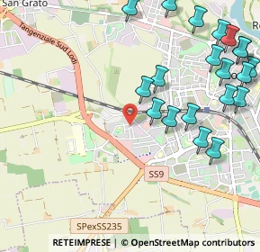 Mappa Via Carlo Mancini, 26900 Lodi LO, Italia (1.33)