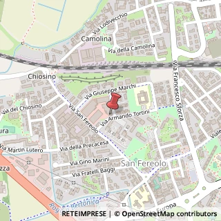 Mappa Via Armando Tortini, 5, 26900 Lodi, Lodi (Lombardia)