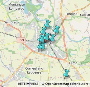 Mappa Piazzale Forni, 26900 Lodi LO, Italia (0.87727)