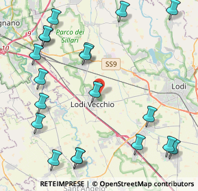 Mappa Via Sardegna, 26855 Lodi vecchio LO, Italia (5.46632)