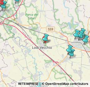 Mappa Via Sardegna, 26855 Lodi vecchio LO, Italia (6.35636)