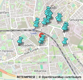 Mappa Piazzale Forni, 26900 Lodi LO, Italia (0.443)