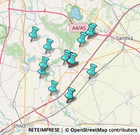 Mappa Via Perinotti, 13043 Cigliano VC, Italia (5.76714)