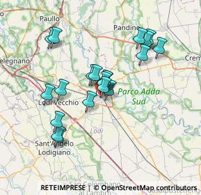 Mappa Piazzale Forni, 26900 Lodi LO, Italia (6.271)