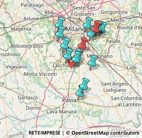 Mappa Via Vignolo, 20084 Lacchiarella MI, Italia (11.87813)