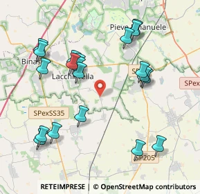 Mappa Via Vignolo, 20084 Lacchiarella MI, Italia (4.2925)