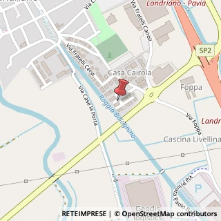 Mappa Via don Primo Mazzolari, 23, 27015 Landriano, Pavia (Lombardia)