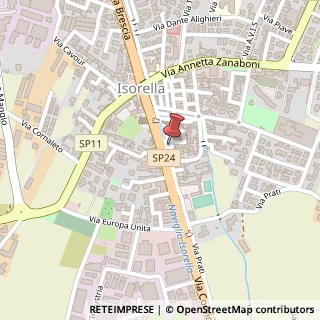 Mappa Via Oratorio, 29, 25010 Isorella, Brescia (Lombardia)