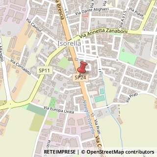 Mappa Via vittorio emanuele 15, 25020 Isorella, Brescia (Lombardia)