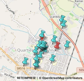 Mappa Via Giovanni Paolo I, 35028 Piove di Sacco PD, Italia (0.416)