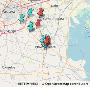 Mappa Via Giovanni Paolo I, 35028 Piove di Sacco PD, Italia (5.18857)