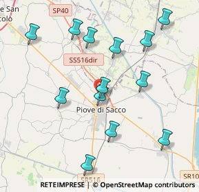 Mappa Via Giovanni Paolo I, 35028 Piove di Sacco PD, Italia (4.20769)