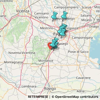 Mappa Strada Provinciale, 35020 Due Carrare PD, Italia (10.03727)