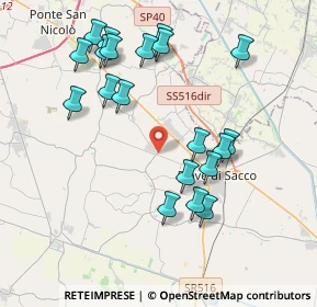 Mappa Via Guglielmo Marconi, 35028 Brugine PD, Italia (4.0495)