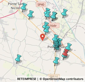 Mappa Via Guglielmo Marconi, 35028 Brugine PD, Italia (3.934)