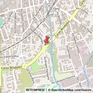 Mappa Corso Giacomo Brodolini, 83, 27029 Vigevano, Pavia (Lombardia)