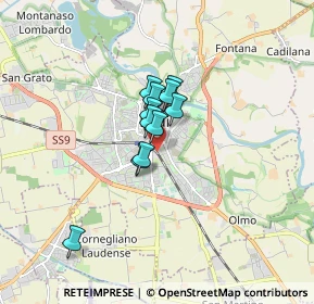 Mappa Via Battisti Cesare, 26900 Lodi LO, Italia (0.99636)