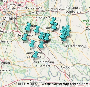 Mappa Via Battisti Cesare, 26900 Lodi LO, Italia (9.4055)