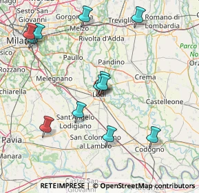 Mappa Via Battisti Cesare, 26900 Lodi LO, Italia (16.63583)