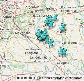 Mappa Via Battisti Cesare, 26900 Lodi LO, Italia (9.00353)