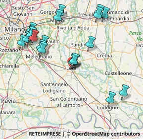 Mappa Via Battisti Cesare, 26900 Lodi LO, Italia (17.6295)