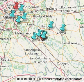 Mappa Via Battisti Cesare, 26900 Lodi LO, Italia (12.49385)