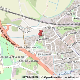 Mappa Via del Chiosino, 42, 26900 Lodi, Lodi (Lombardia)