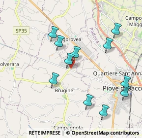 Mappa Via Fiumicello arg. dx., 35028 Brugine PD, Italia (2.01727)