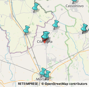 Mappa Via Due Giugno, 27024 Cilavegna PV, Italia (6.2295)