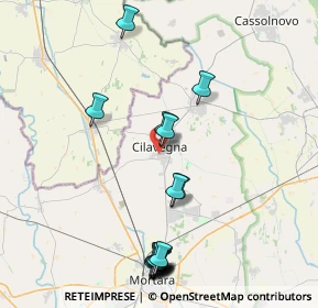 Mappa Via Due Giugno, 27024 Cilavegna PV, Italia (4.67882)