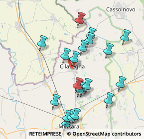 Mappa Via Due Giugno, 27024 Cilavegna PV, Italia (4.022)