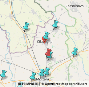 Mappa Via Due Giugno, 27024 Cilavegna PV, Italia (5.92643)