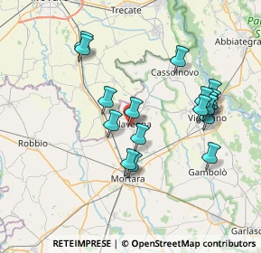 Mappa Via Due Giugno, 27024 Cilavegna PV, Italia (7.14294)