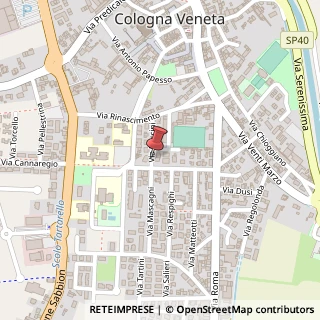 Mappa Via Puccini, 10, 37044 Cologna Veneta, Verona (Veneto)