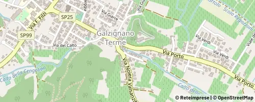 Mappa Galzignano Terme