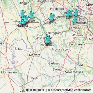 Mappa Via F.lli Cervi, 27029 Vigevano PV, Italia (19.41063)