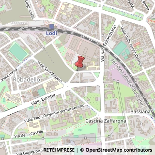 Mappa Piazzale Forni Giovanni, 1, 26900 Lodi, Lodi (Lombardia)