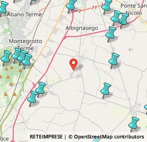 Mappa Via da Rio, 35020 Carrara San Giorgio PD, Italia (6.869)