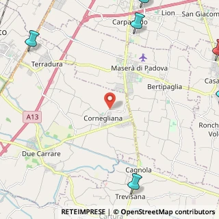Mappa Via da Rio, 35020 Carrara San Giorgio PD, Italia (4.40077)