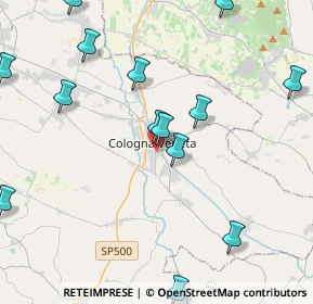 Mappa Via Trieste, 37044 Cologna Veneta VR, Italia (6.1445)