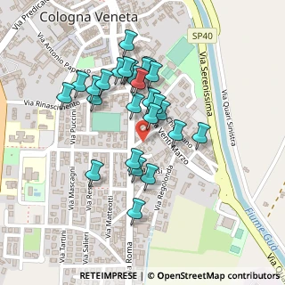 Mappa Via Trieste, 37044 Cologna Veneta VR, Italia (0.18846)