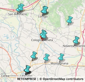 Mappa Via Trieste, 37044 Cologna Veneta VR, Italia (9.751)