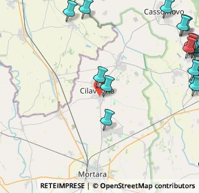 Mappa Via Milano, 27024 Cilavegna PV, Italia (6.511)