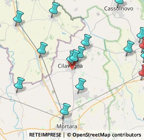 Mappa Via Milano, 27024 Cilavegna PV, Italia (5.6895)